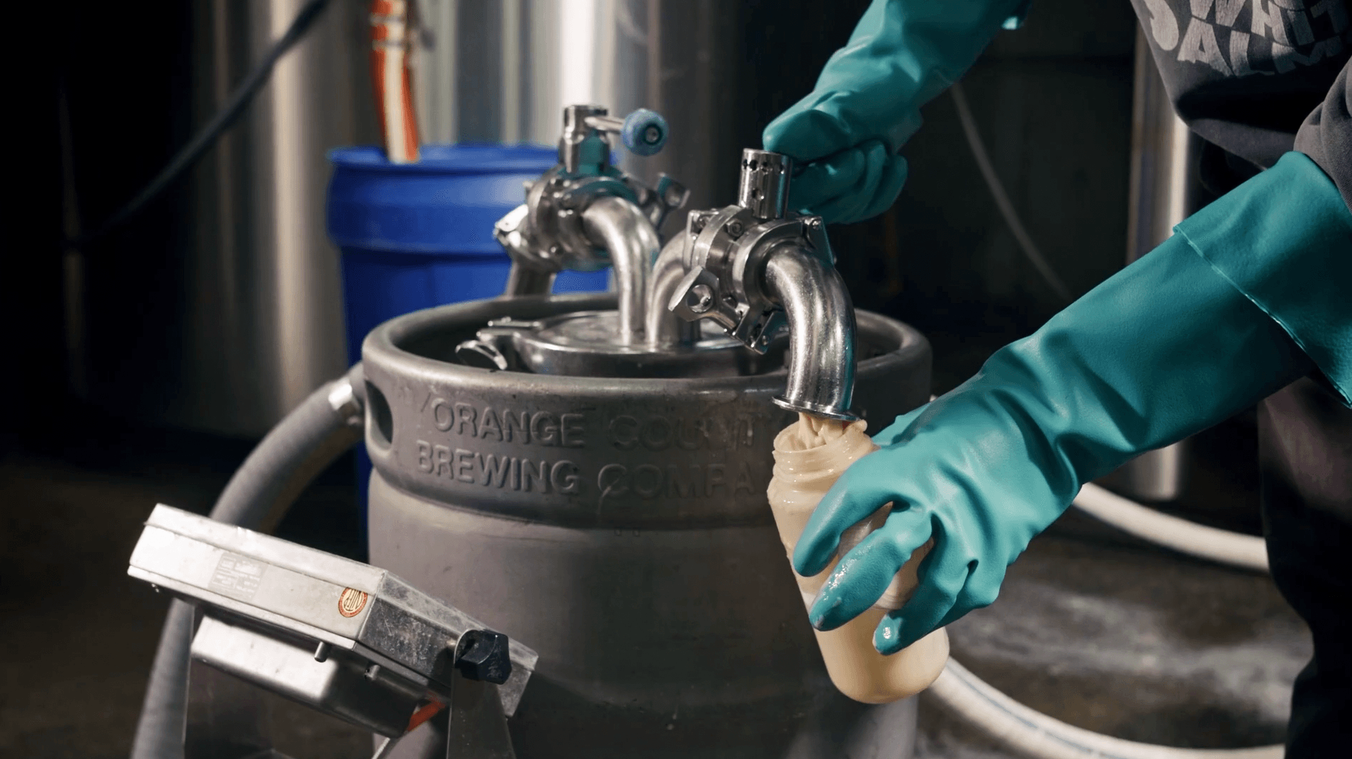 Photo from an Imperial Yeast production facility.