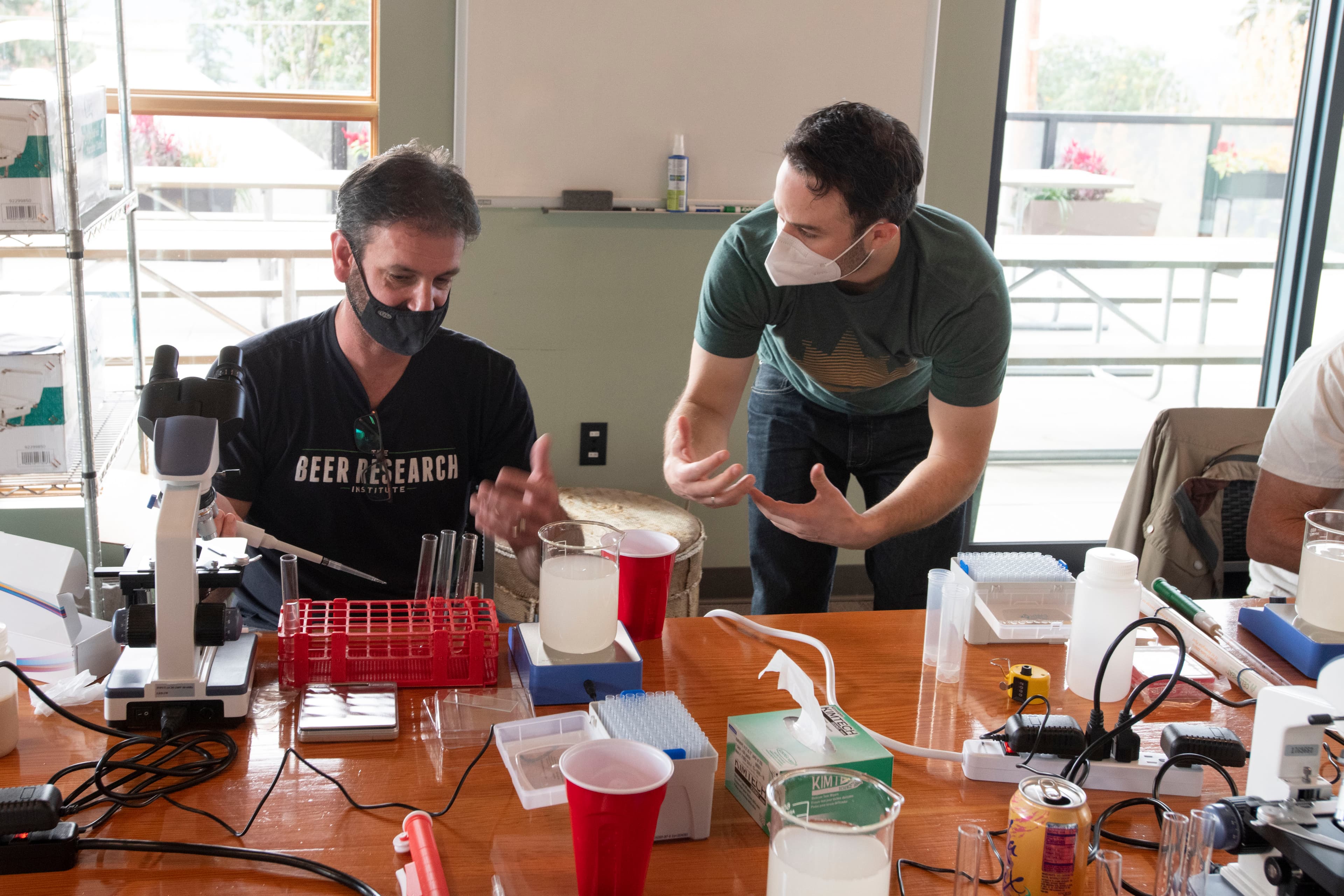 Photo from an Imperial Yeast production facility.