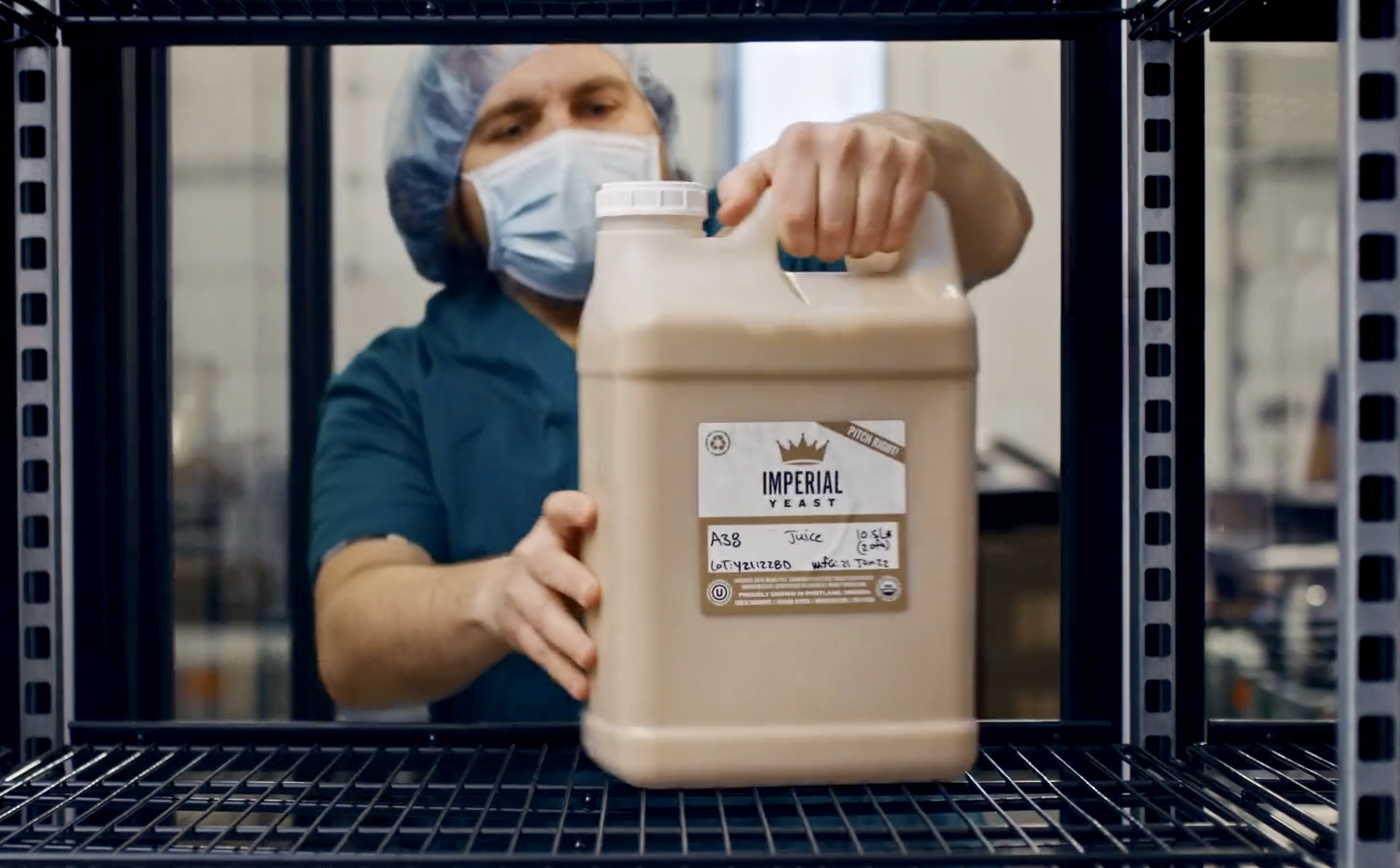 Photo from an Imperial Yeast production facility.